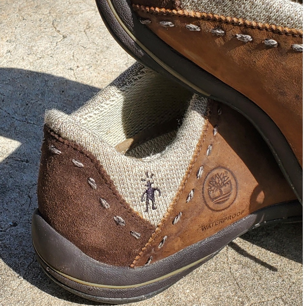 Timberland Smartwool Vibram Ecostep Waterproof Brown‎ Leather Outdoor Shoes 6M